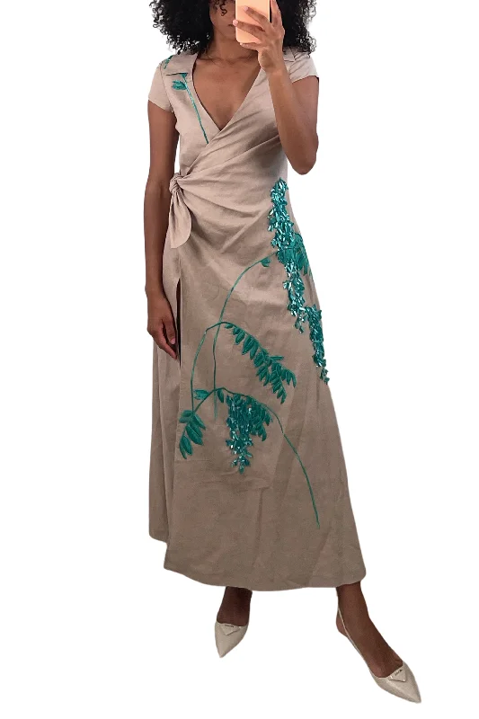 Mara Embroidered Dress Beaded unclassified dresses