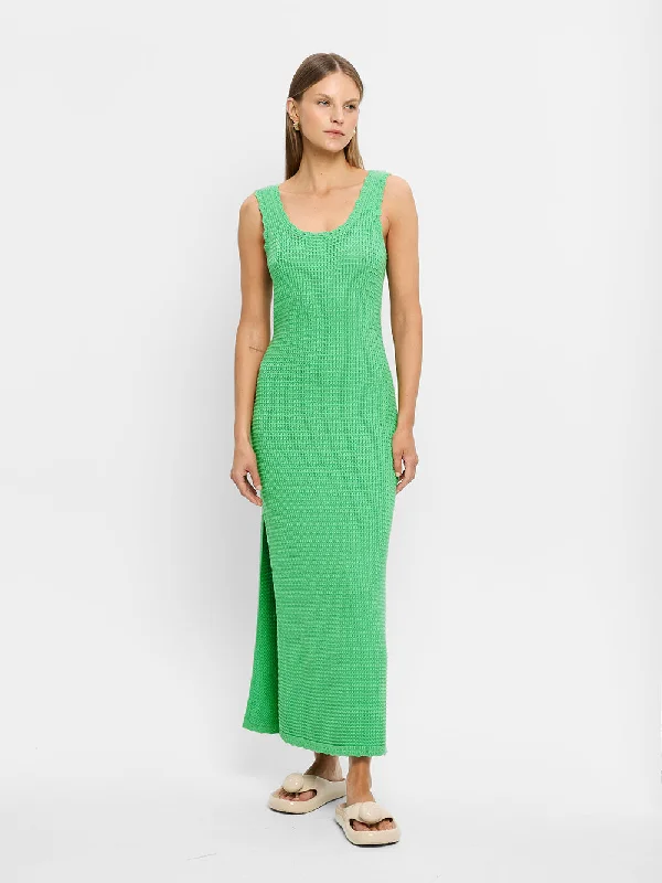 Martina Maxi Knit Dress - Green Plus size unclassified dresses