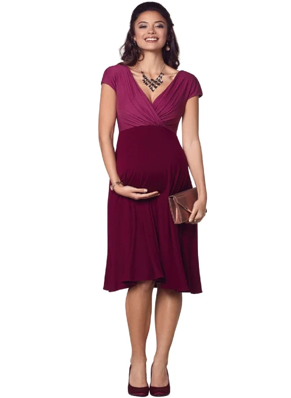 Alessandra Maternity Dress - Rosey Red Pastel unclassified dresses