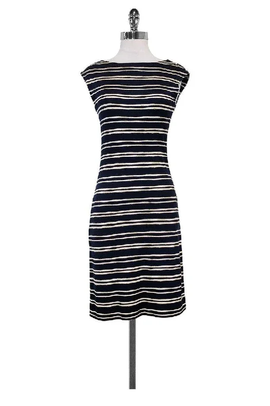 Tory Burch - Navy Striped Dress Sz XS Budget-friendly unclassified dresses