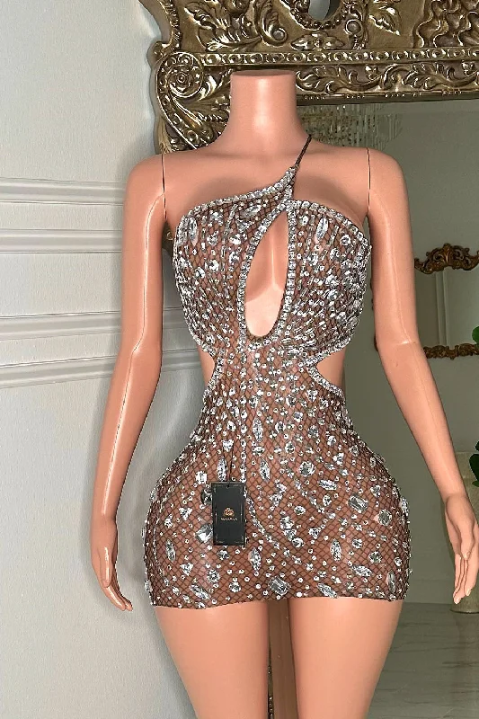 Ramona Diamante Dress Wrap unclassified dresses