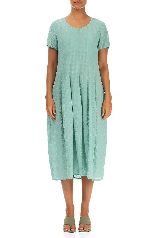 Scoop Neck Silk Dress Knitted unclassified dresses