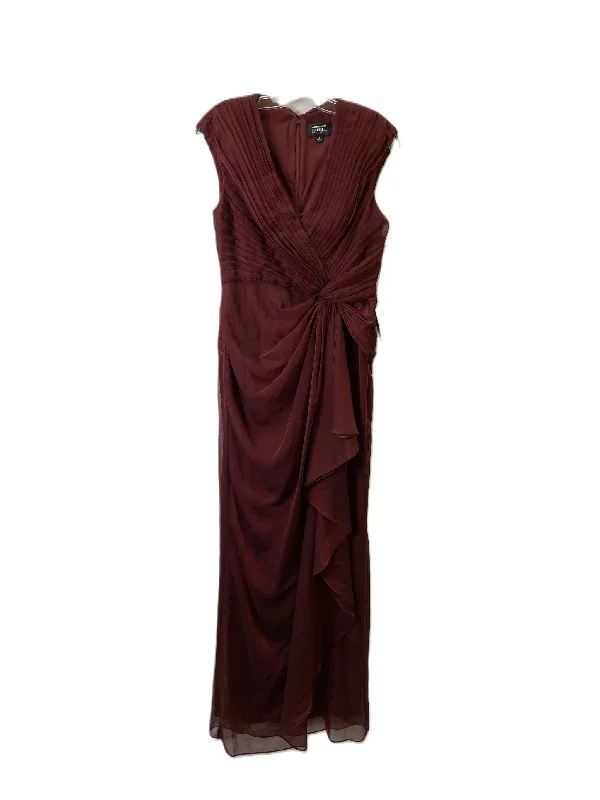 Dress Party Long By Adrianna Papell In Red, Size: S Fashion Nova party dresses